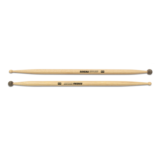 Rohema Kombi Sticks WZ FK Felt Mallet / Hickory Drum Sticks - 613611