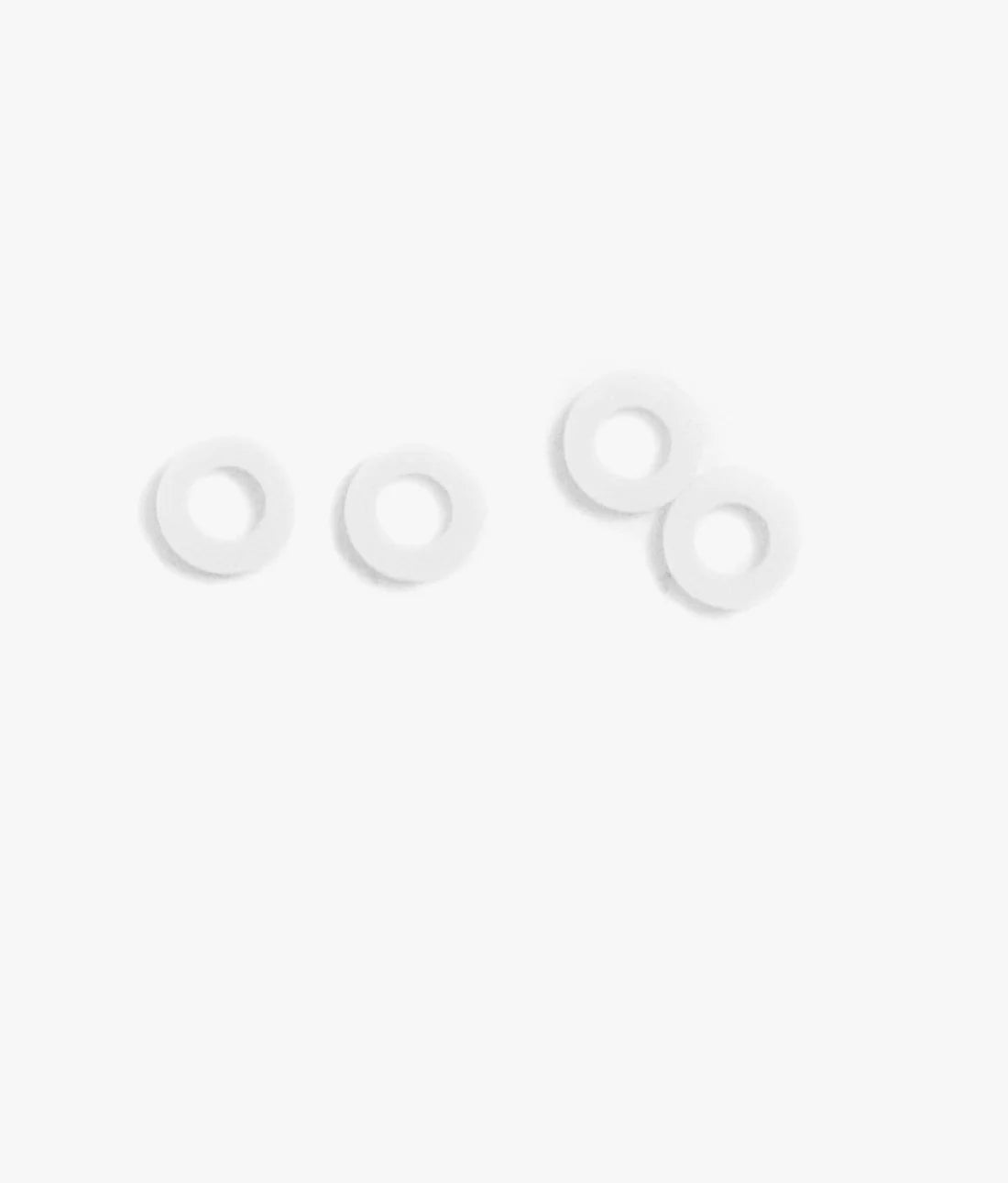 Gibraltar White Nylon Washers (Pack of 12) GI850334 - SC-12