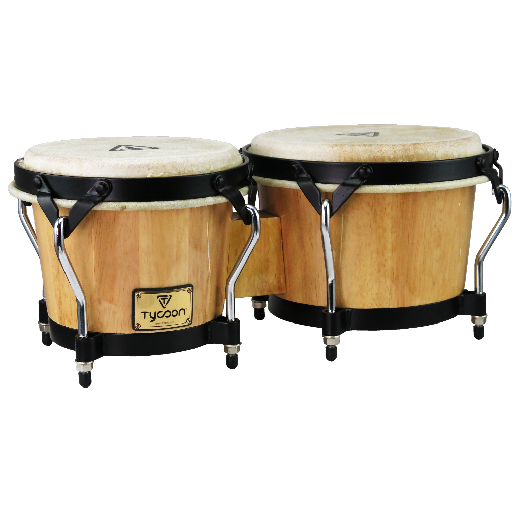 TYCOON PERCUSSION 7" & 8½" SUPREMO SERIES BONGOS - NATURAL