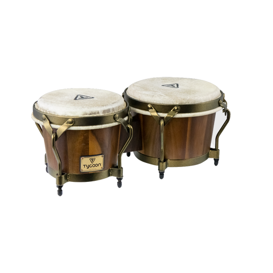 TYCOON PERCUSSION 7" & 8½" SUPREMO SELECT SERIES BROAD LEAF ACACIA BONGOS