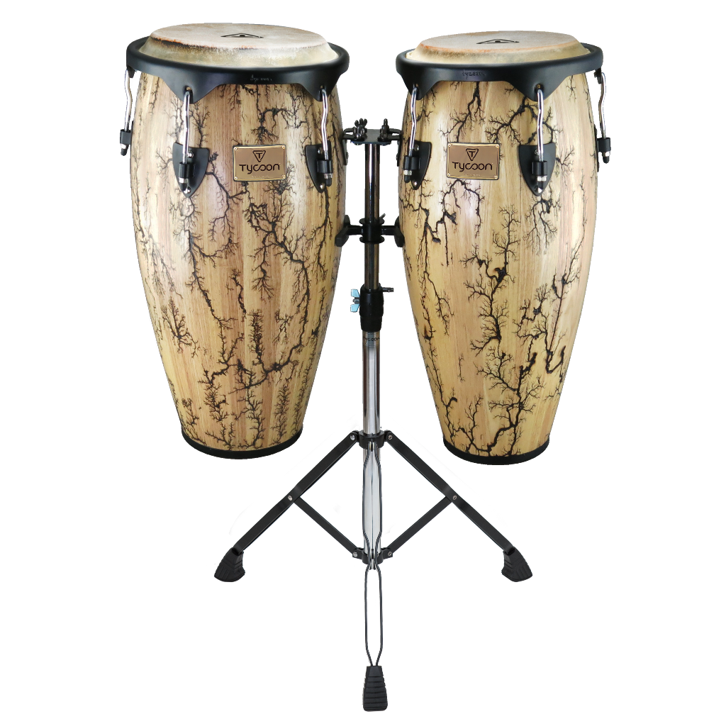 SUPREMO SELECT WILLOW SERIES 10"&11" CONGAS WITH DOUBLE STAND