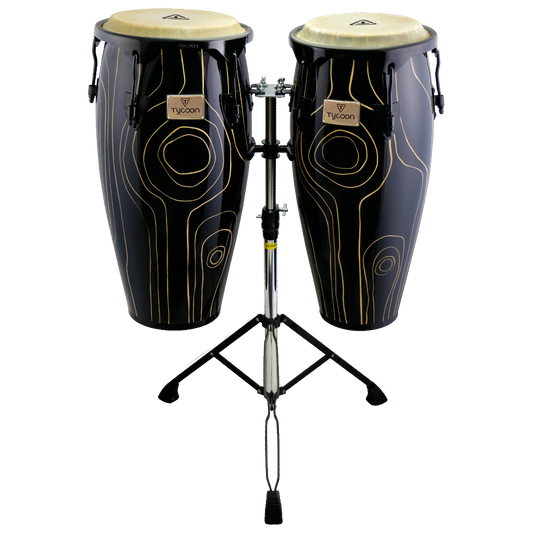 SUPREMO SELECT CYCLONE SERIES 10"&11" CONGAS WITH DOUBLE STAND