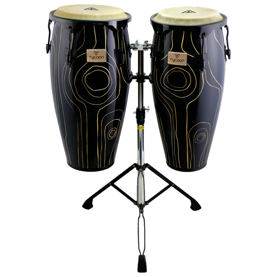 SUPREMO SELECT CYCLONE SERIES 10"&11" CONGAS WITH DOUBLE STAND