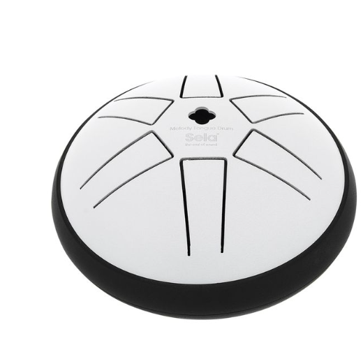 Sela Melody Tongue Drum 5,5" B5 White