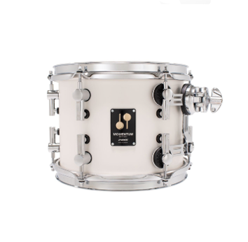 SONOR | Momentum | Maple Series | 10x7.75" | Satin Pure White Matte Lacquer | Rack Tom Drum