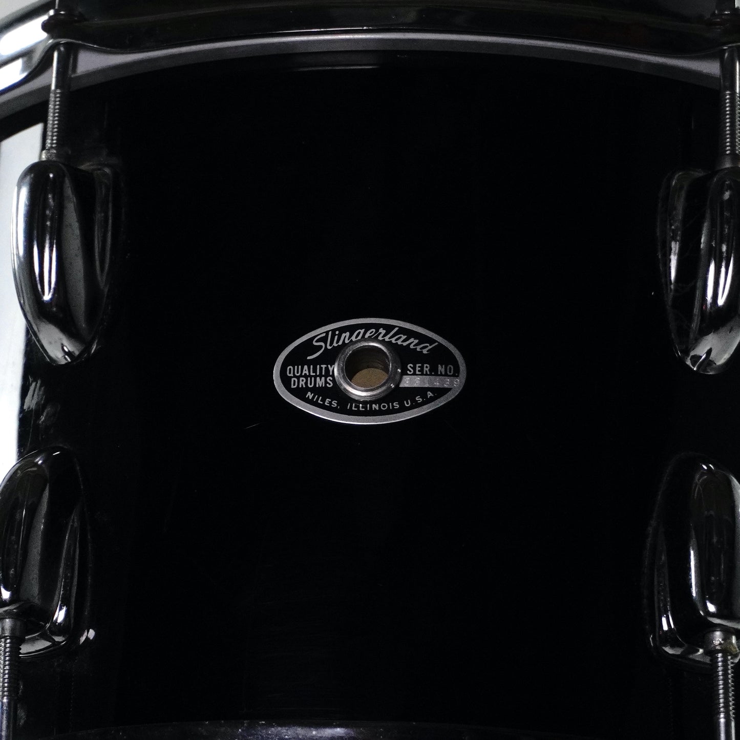 Slingerland 4-Piece ‘Modern Solo Outfit 2-R’ Outfit in Black 22,12,13,16