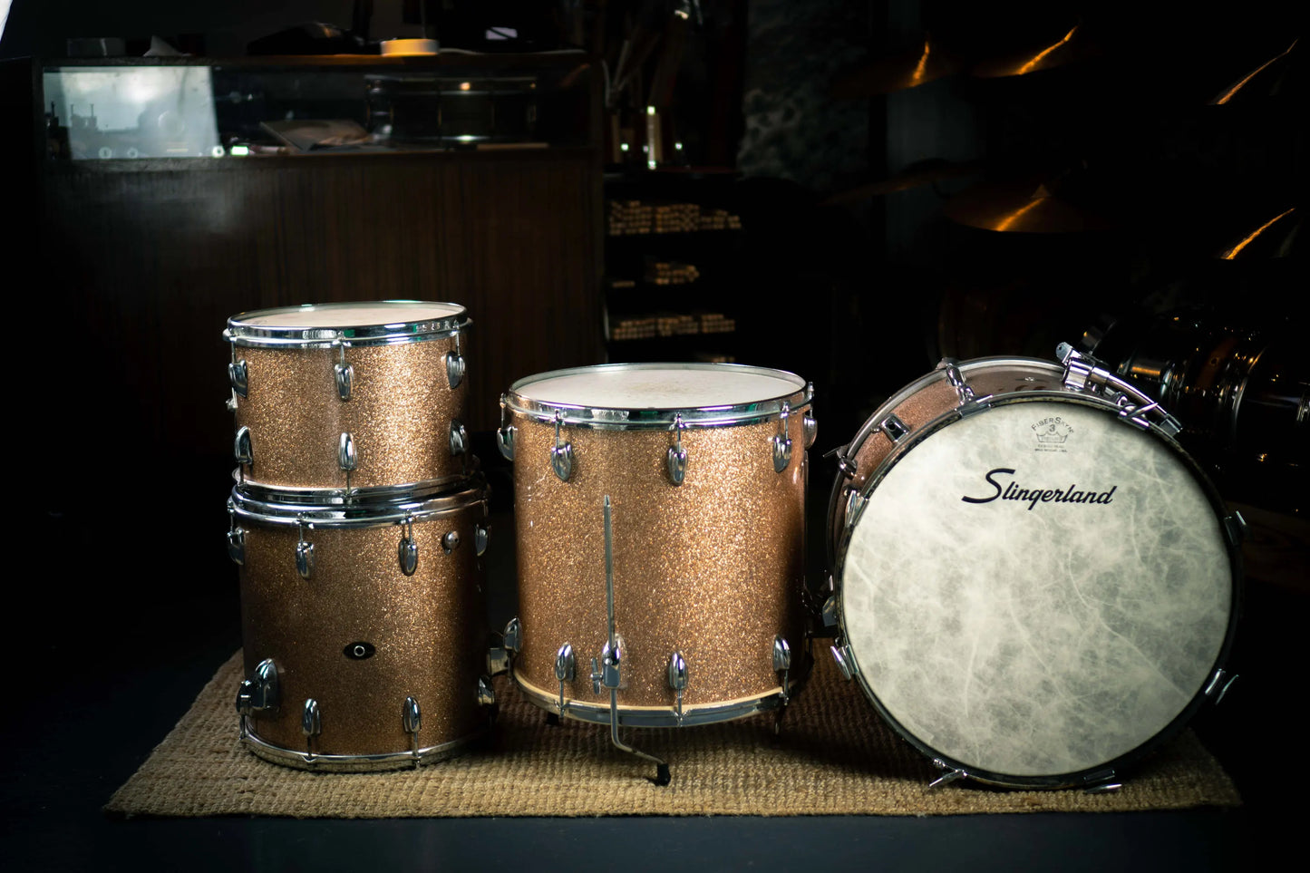 Slingerland Champagne Sparkle (HIRE)