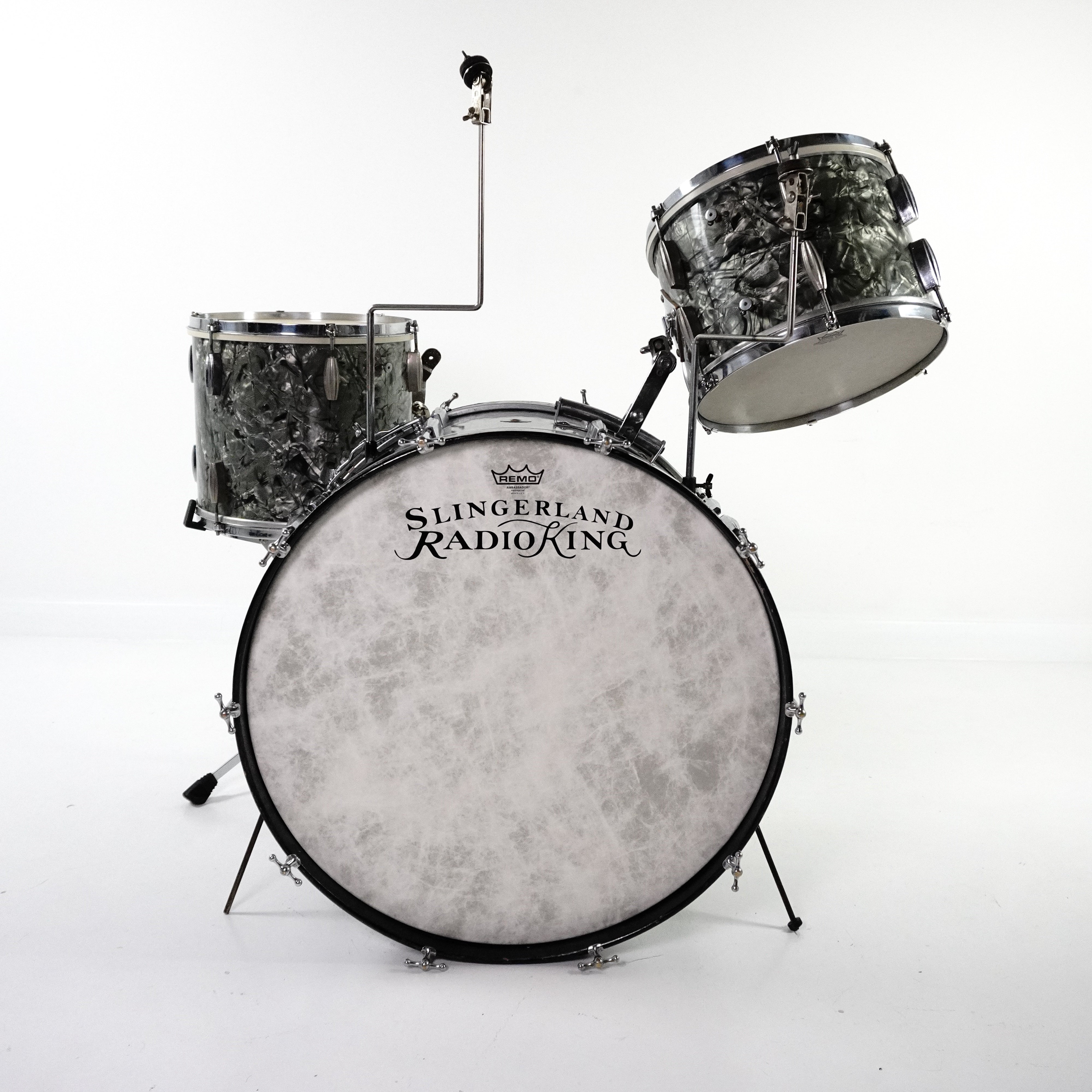 Slingerland Radio King in Black Diamond Pearl