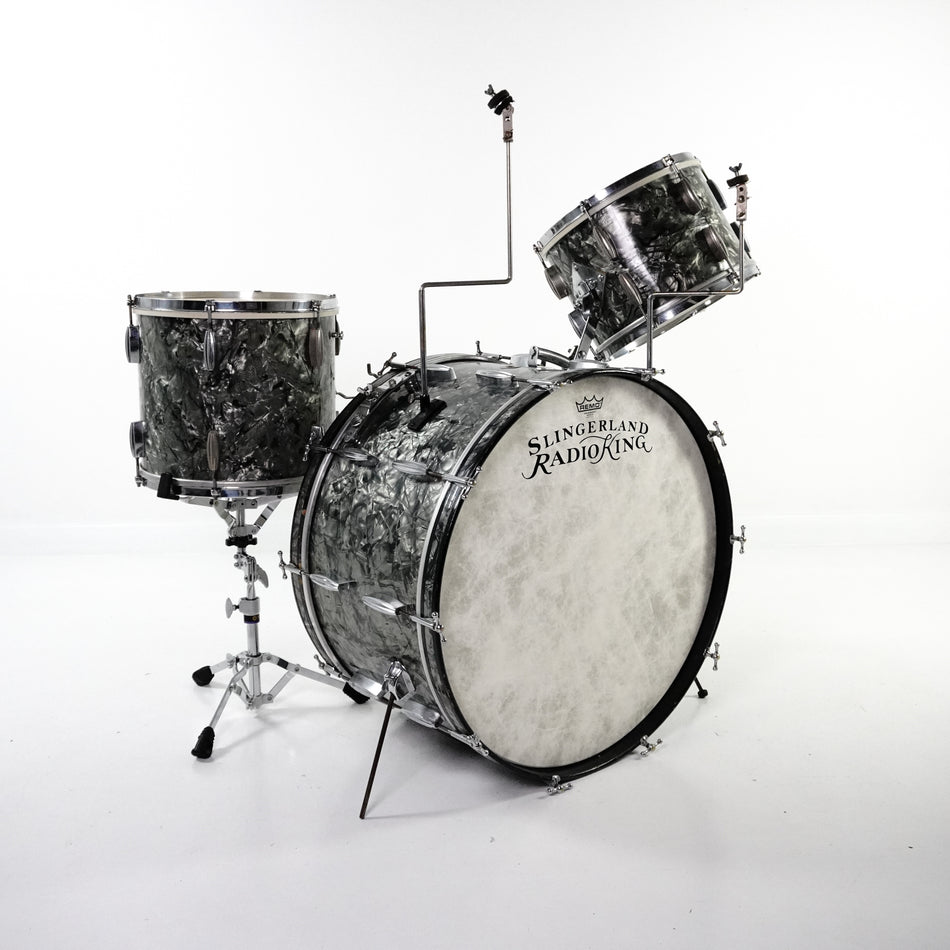 Slingerland Radio King in Black Diamond Pearl 