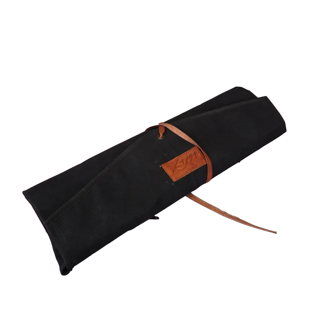 ZYN Waxed Canvas Roll Up Stick Case, Green