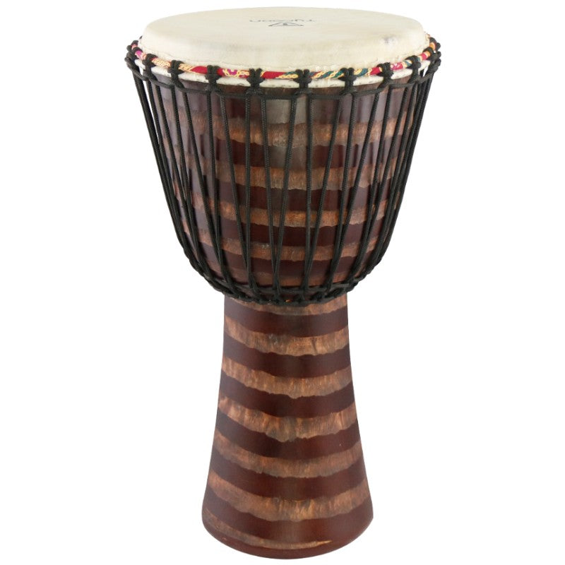 TYCOON 12" HAND-CARVED ROPE-TUNED DJEMBE T2 FINISH