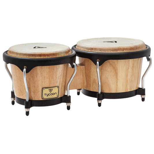 TYCOON PERCUSSION 7" & 8½" ARTIST SERIES BONGOS - NATURAL