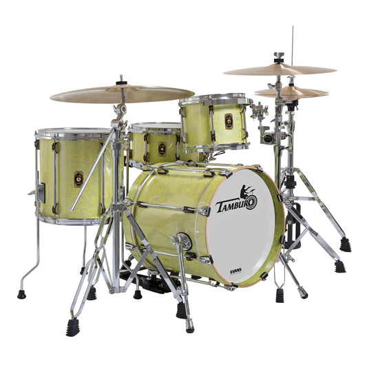 Tamburo Unika 416 - 4 Piece Drum Kit in Fantasy Yellow