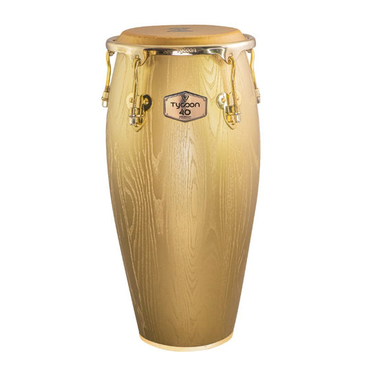 TYCOON 40TH ANNIVERSARY CELEBRATION SERIES QUINTO (11") WITH SINGLE STAND *WITH REMO FIBERSKYN HEAD