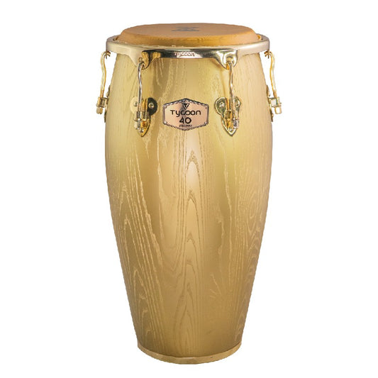 TYCOON 40TH ANNIVERSARY CELEBRATION SERIES TUMBA (12.5") WITH SINGLE STAND *WITH REMO FIBERSKYN HEAD