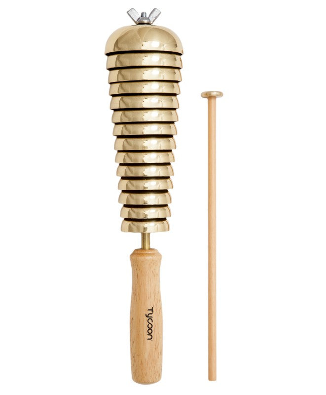 TYCOON LARGE HAND-HELD BELL TREE – Rubix Drums