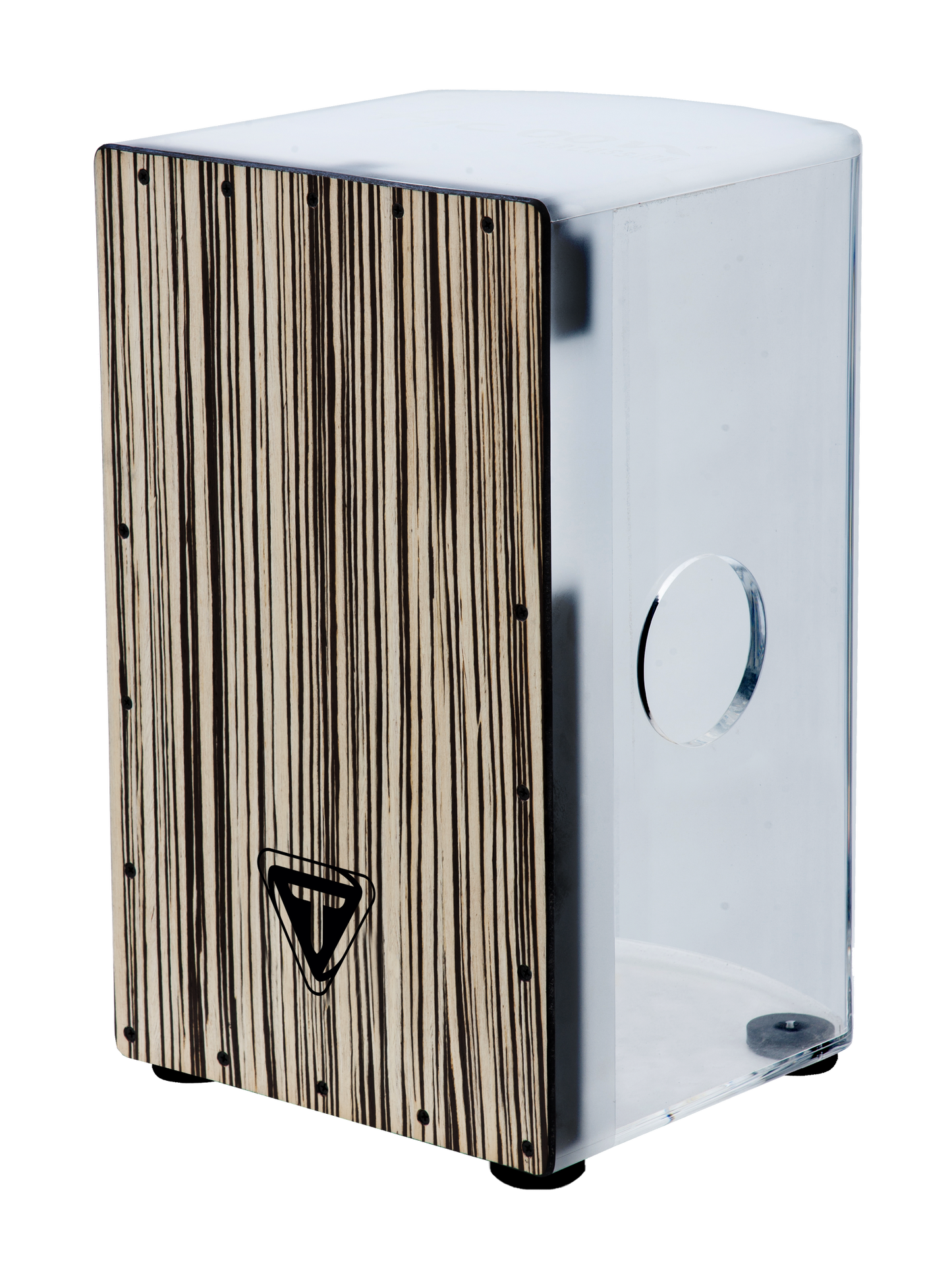 TYCOON 29 ROUNDBACK ACRYLIC SERIES CAJON WITH WHITE ZEBRANO FRONT PLATE