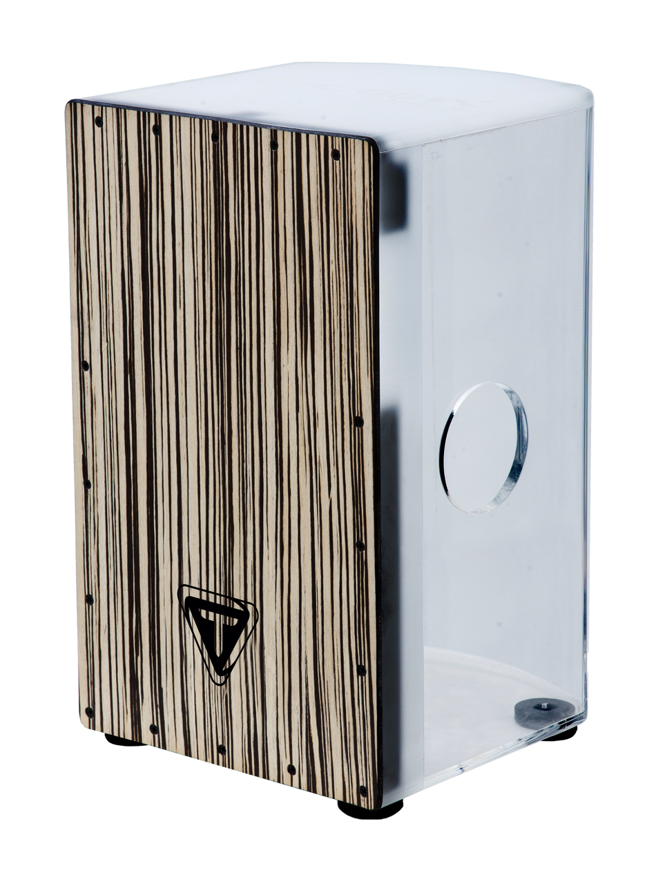 TYCOON 29 ROUNDBACK ACRYLIC SERIES CAJON WITH WHITE ZEBRANO FRONT PLATE