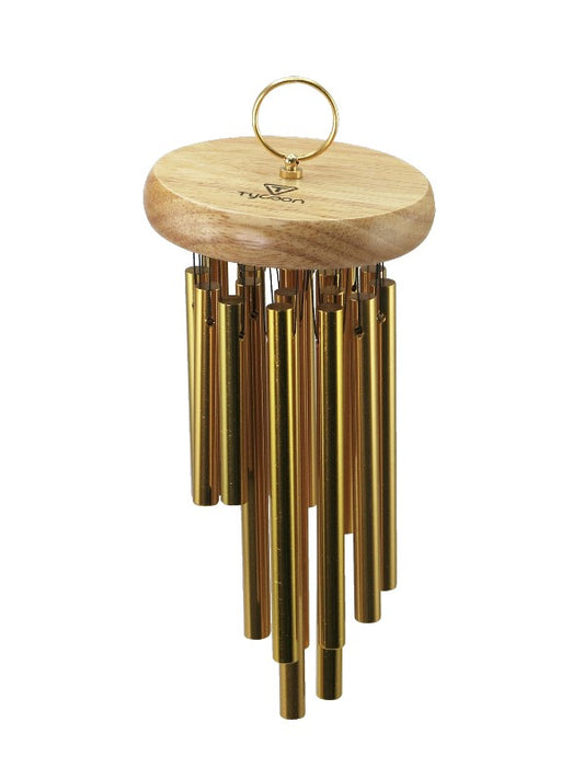 TYCOON 18 GOLD-PLATED CHIMES ON SIAM OAK BAR