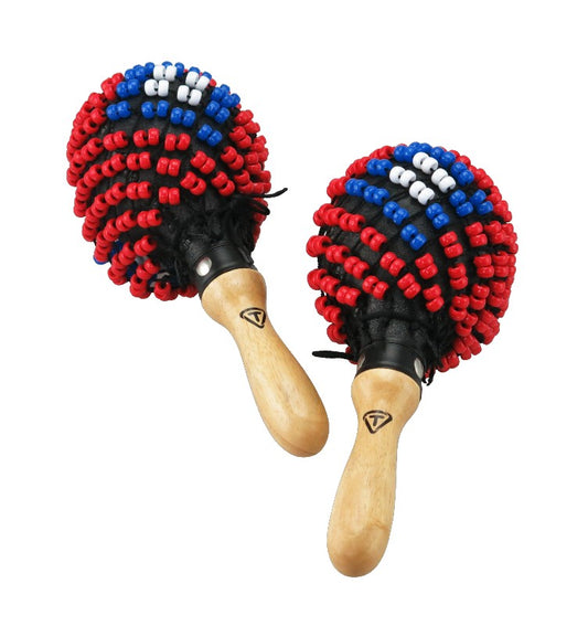 TYCOON BLACK PLASTIC BEADED MARACAS