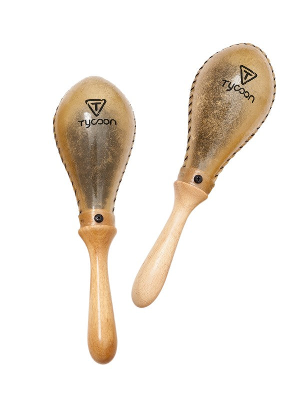 TYCOON LARGE OVAL RAWHIDE MARACAS