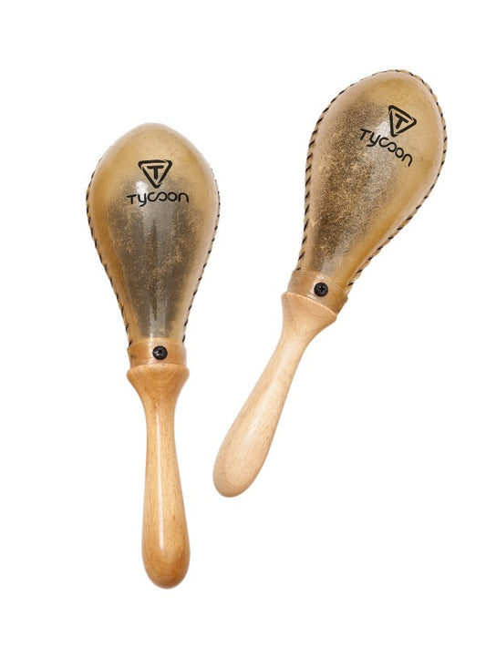 TYCOON LARGE OVAL RAWHIDE MARACAS