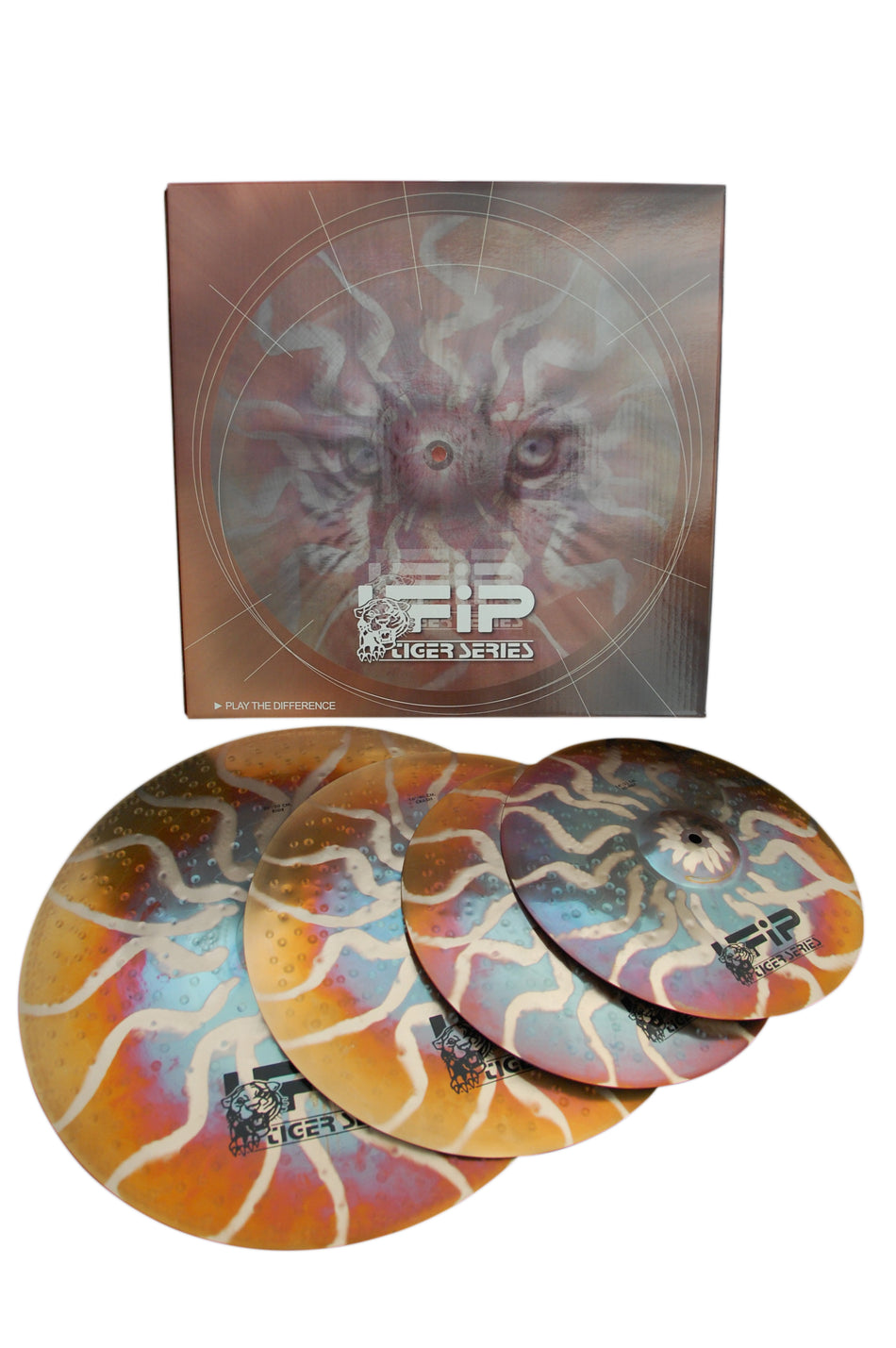 UFiP Tiger Series Set A - 20" RIDE 16" CRASH 14" HIHATS