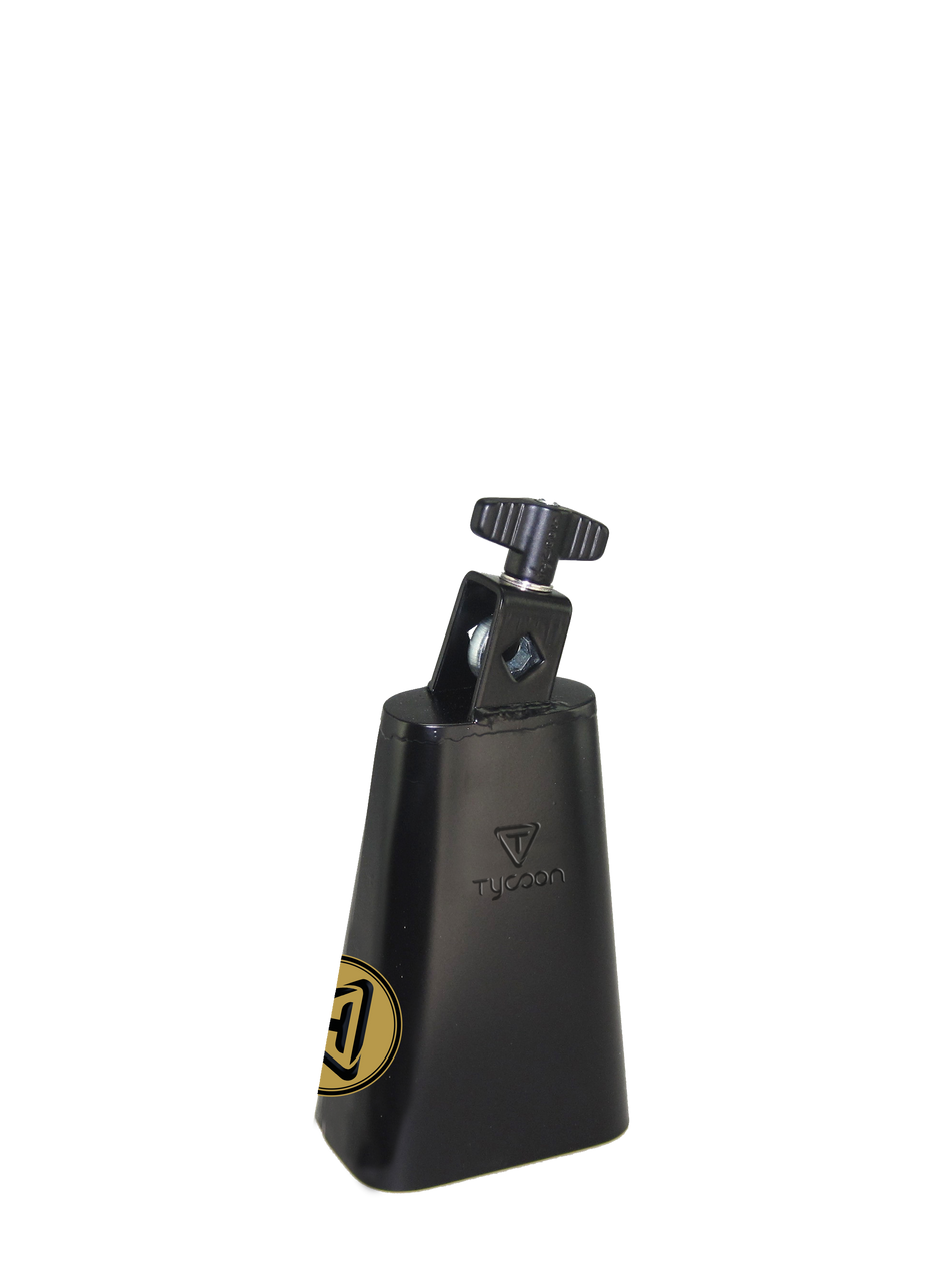 TYCOON 5½" BLACK POWDER-COATED COWBELL