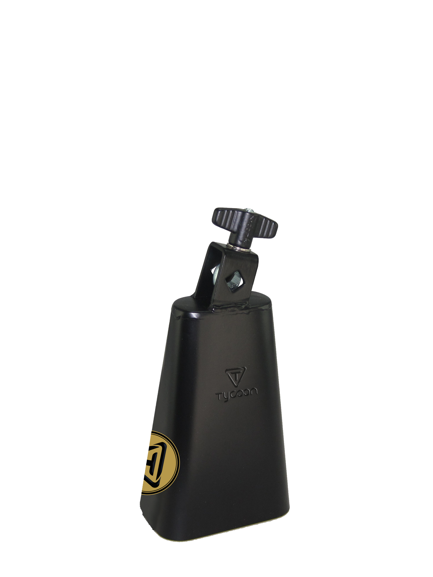 TYCOON 6" BLACK POWDER-COATED COWBELL