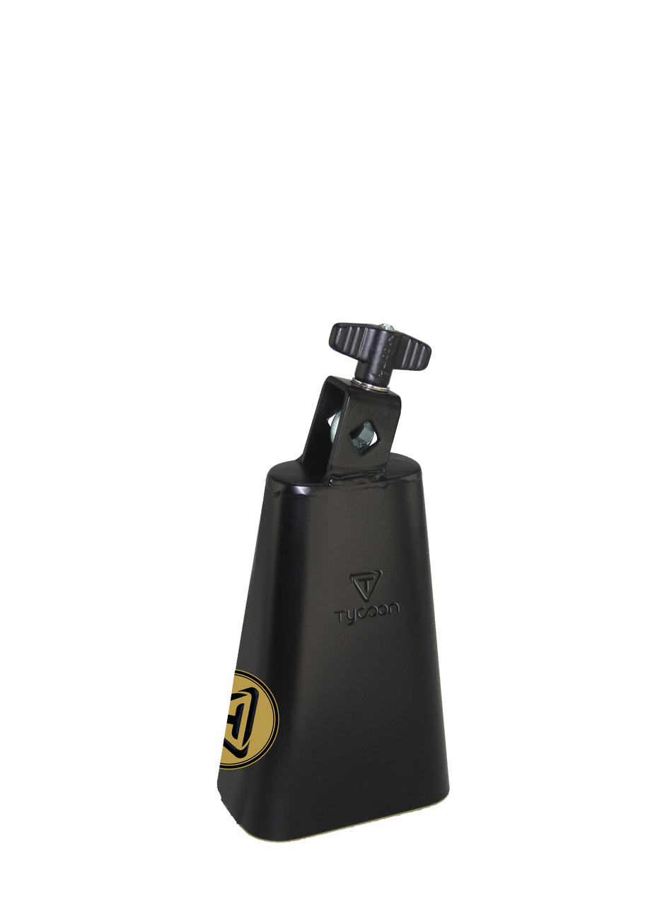 TYCOON 6" BLACK POWDER-COATED COWBELL