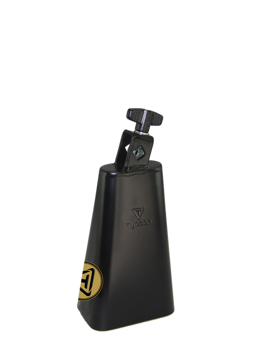 TYCOON 6½" BLACK POWDER-COATED COWBELL