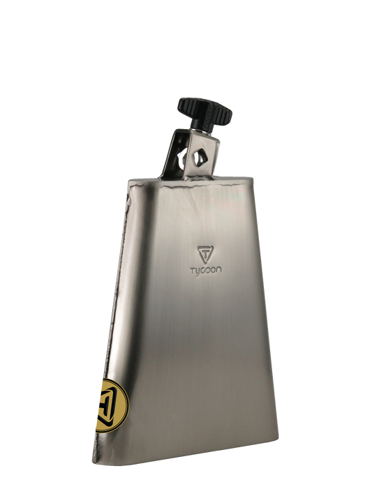 TYCOON BRUSHED-CHROME TIMBALE MAMBO BELL