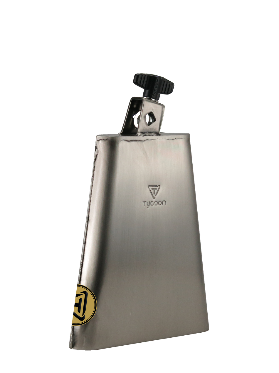 TYCOON BRUSHED-CHROME TIMBALE MAMBO BELL