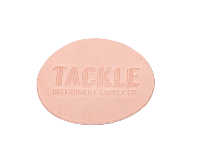 Tackle 2.5" Leather Bass Drum Beater Patch – SLBD