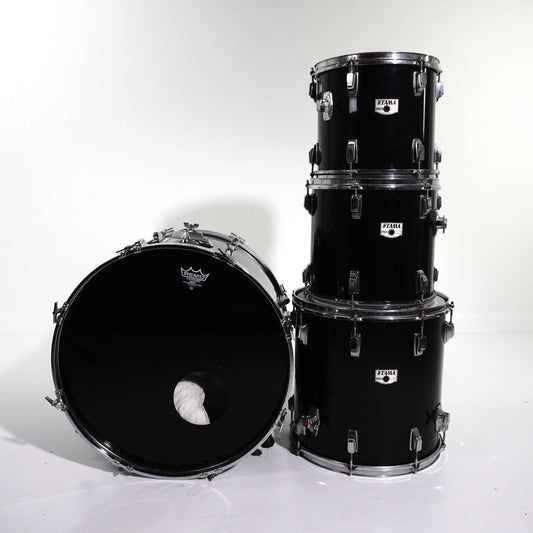 Tama Swingstar 4-Piece Drum Set in Black 22,12,13,16
