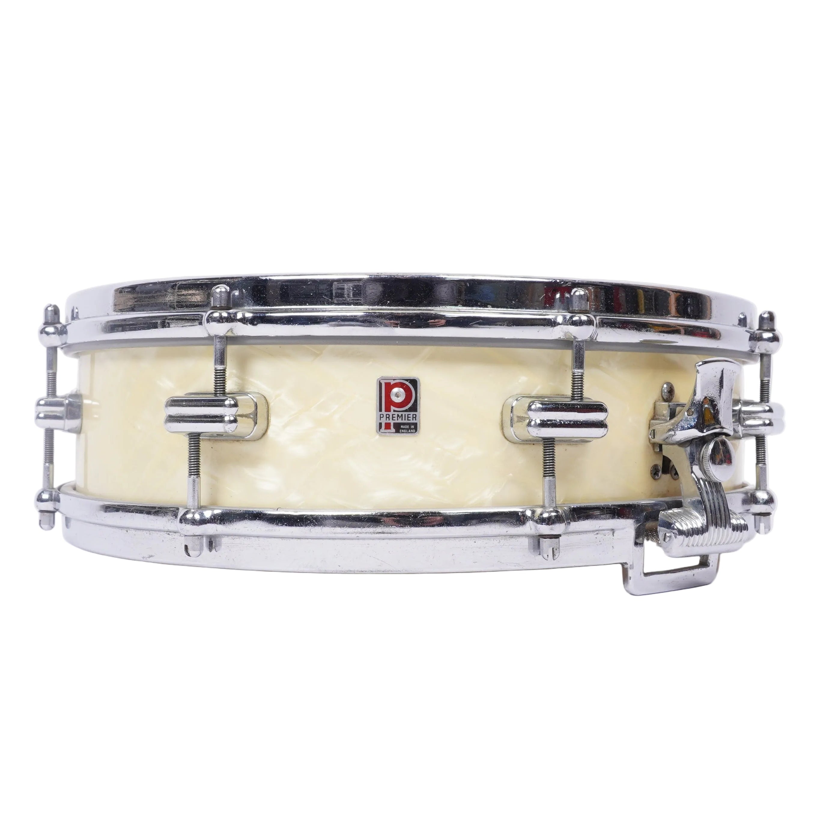 VINTAGE PREMIER SUPER ACE 4 14"x 4" SNARE DRUM