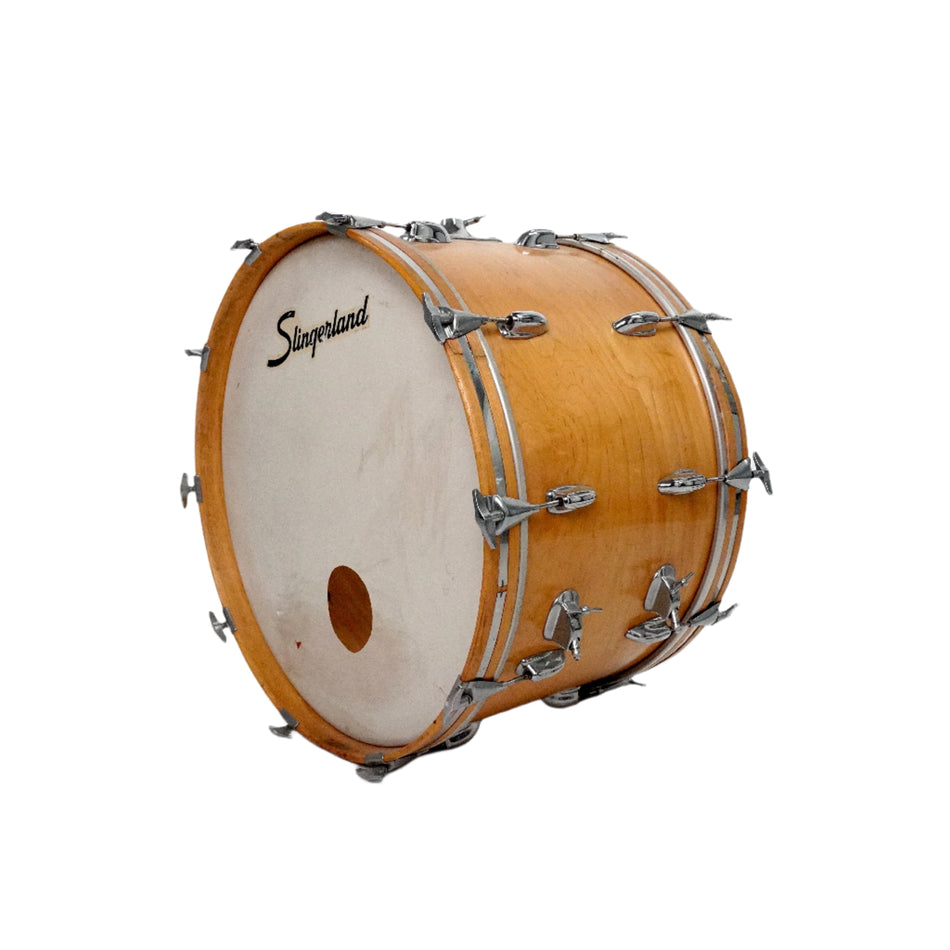 Grosse caisse Slingerland vintage 24" x 14" années 1970 