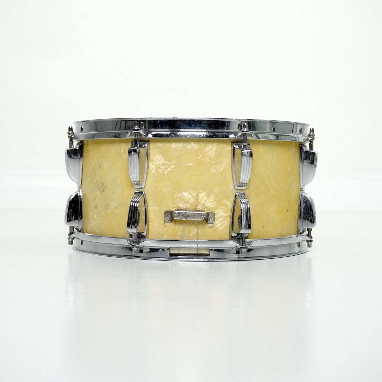 WFL 14” x 6.5” Festival Snare Drum in White Marine Pearl