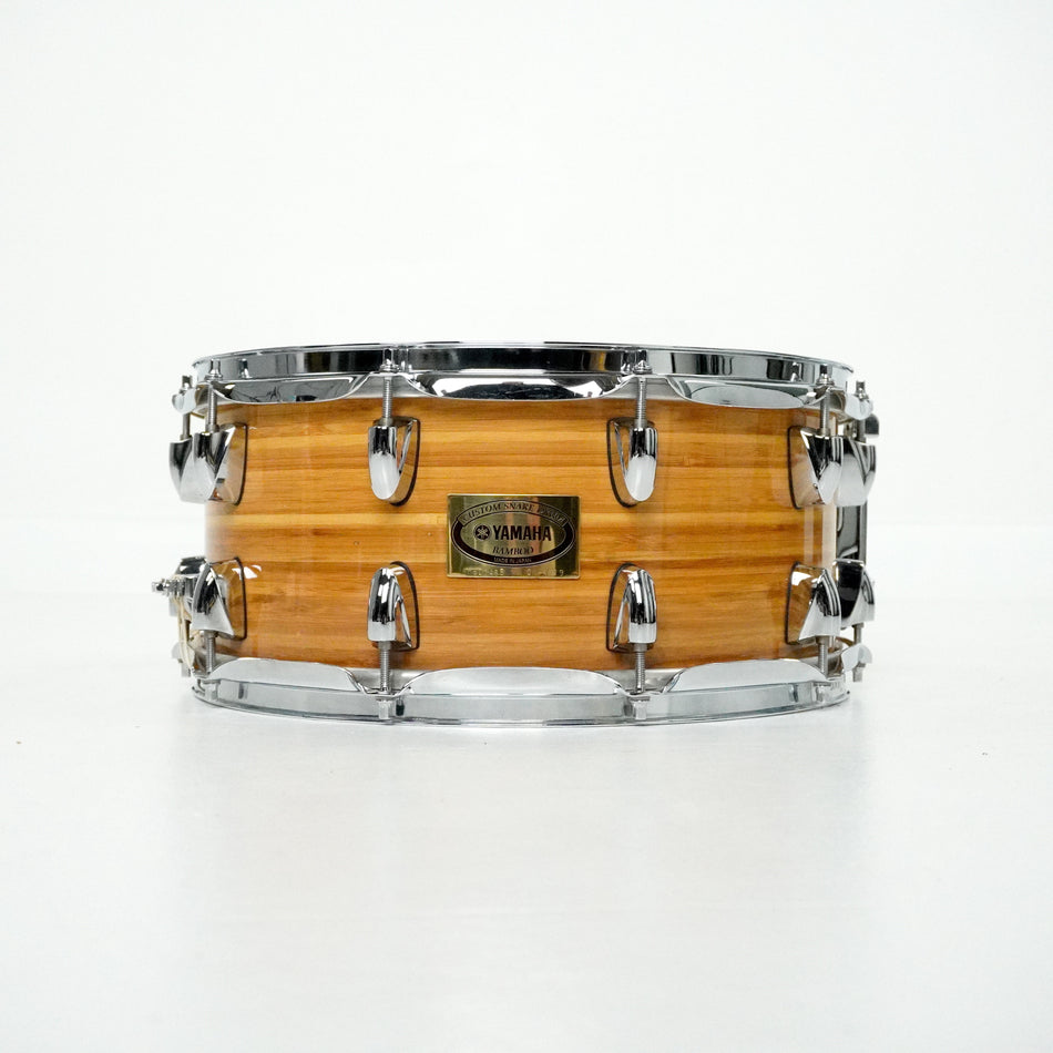 Caisse claire en bambou personnalisée Yamaha 14" x 6,5" 
