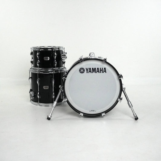 Yamaha Recording Custom 3-Piece Drum Kit in Black 18,12,14