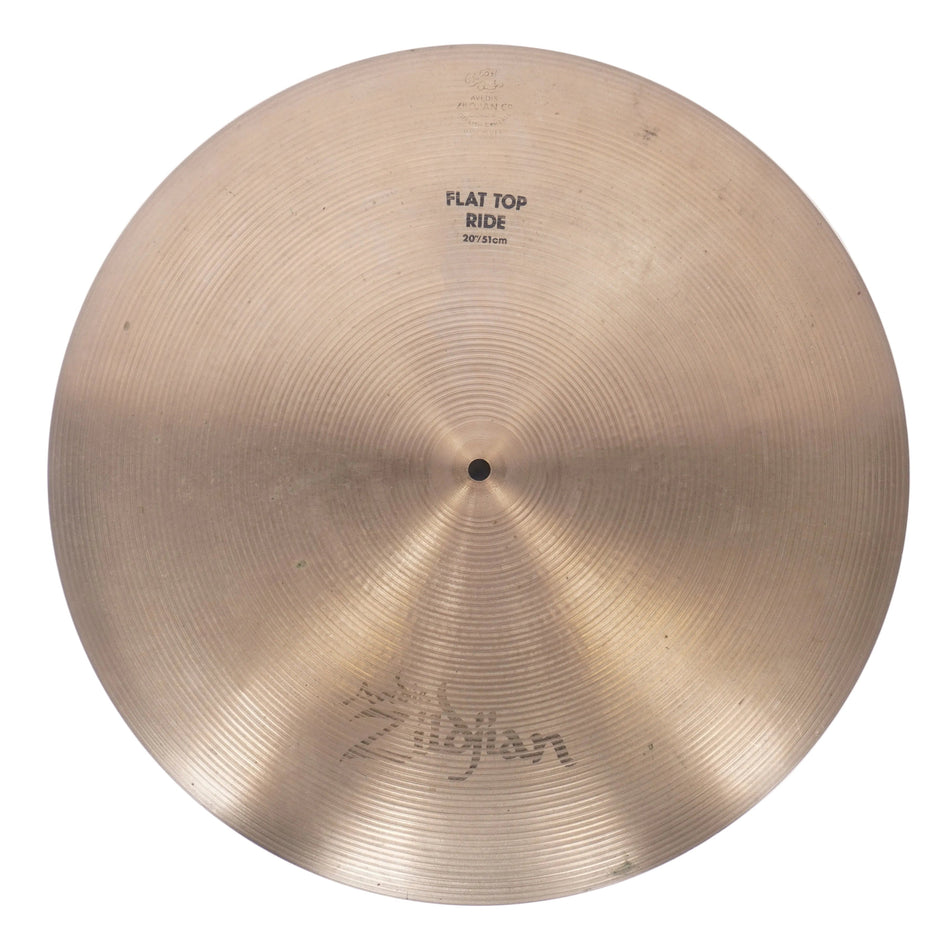 ZILDJIAN AVEDIS 20" FLAT RIDE CYMBAL