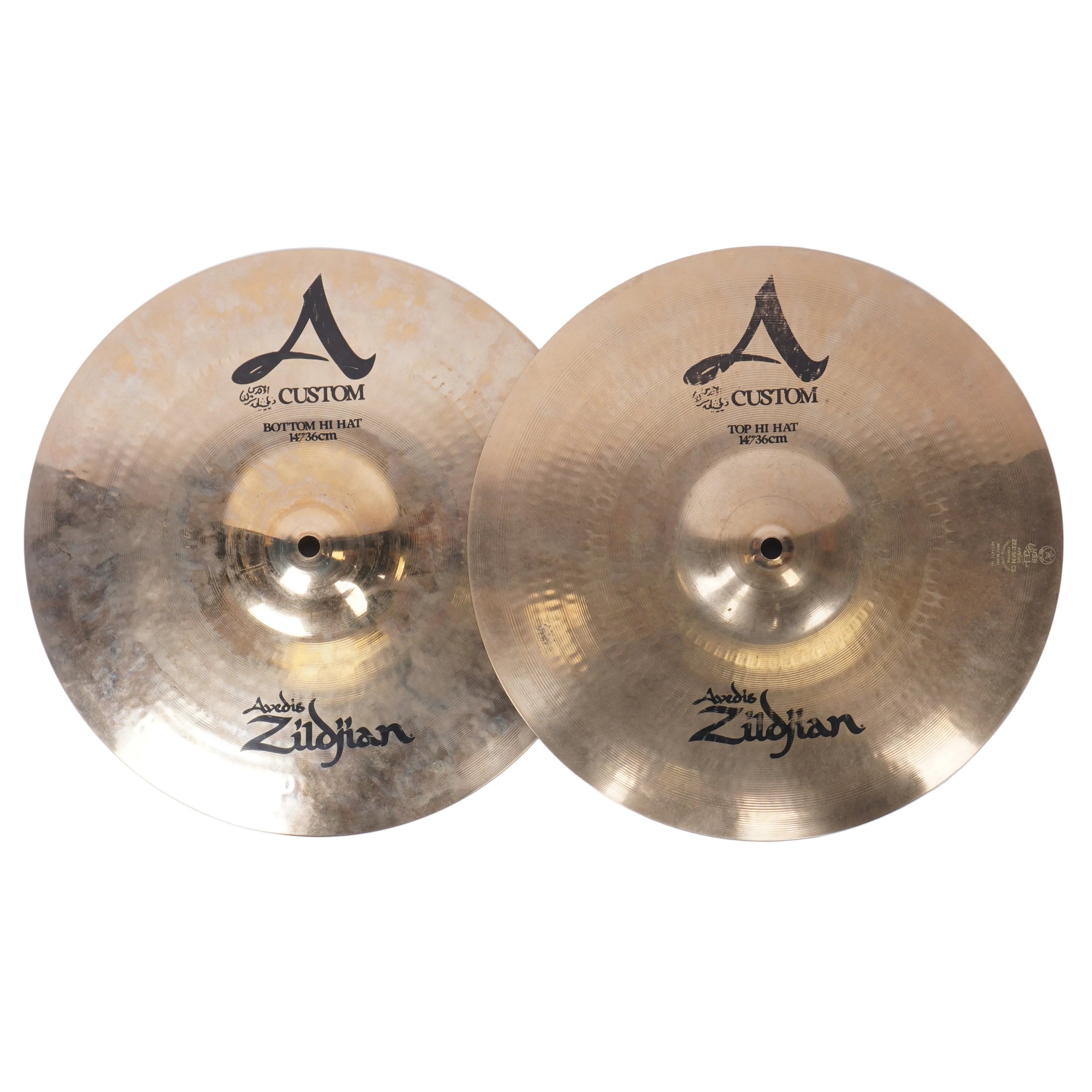 ZILDJIAN A CUSTOM 14" HIHATS