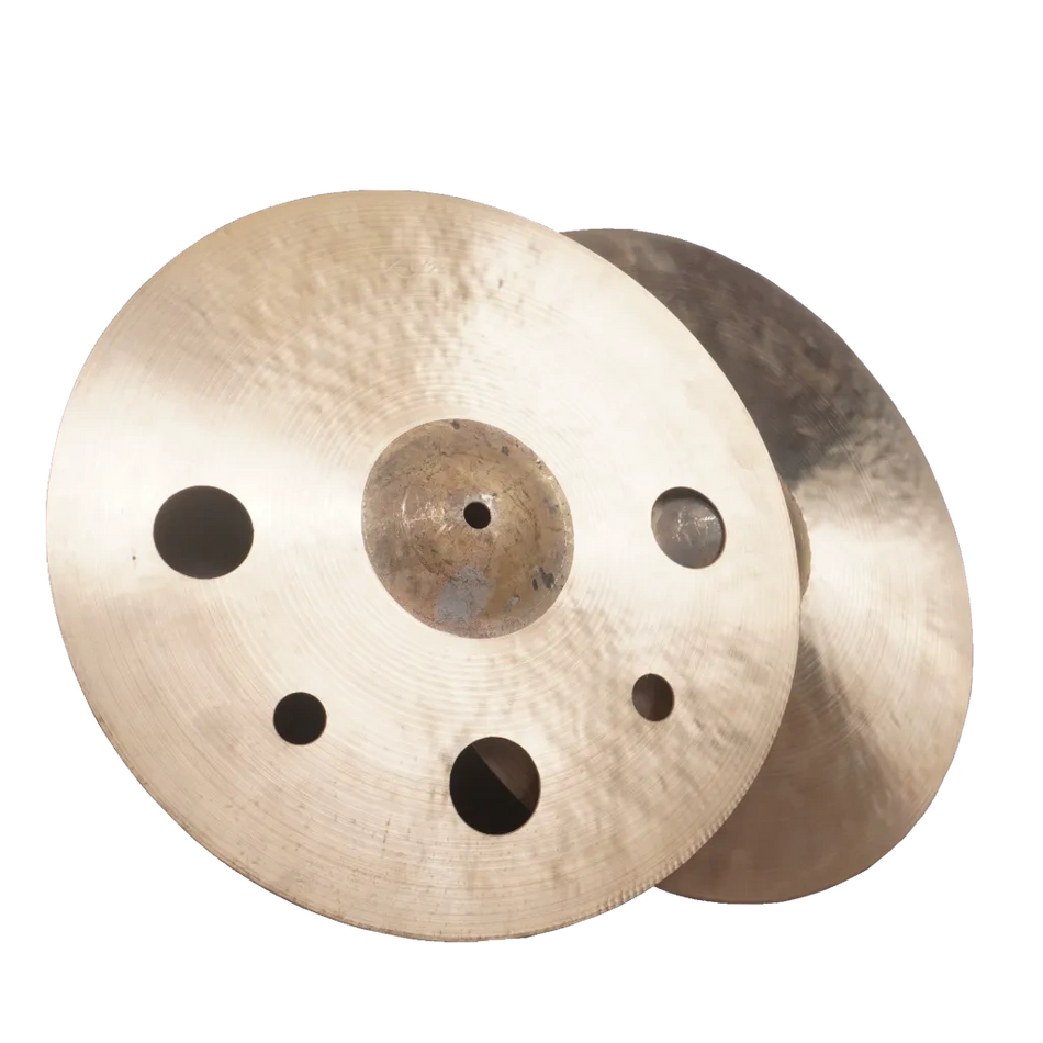 ZYN CYMBALS | MRK2 | Vintage Raw Bell Series| Hi Hats | FX Holly