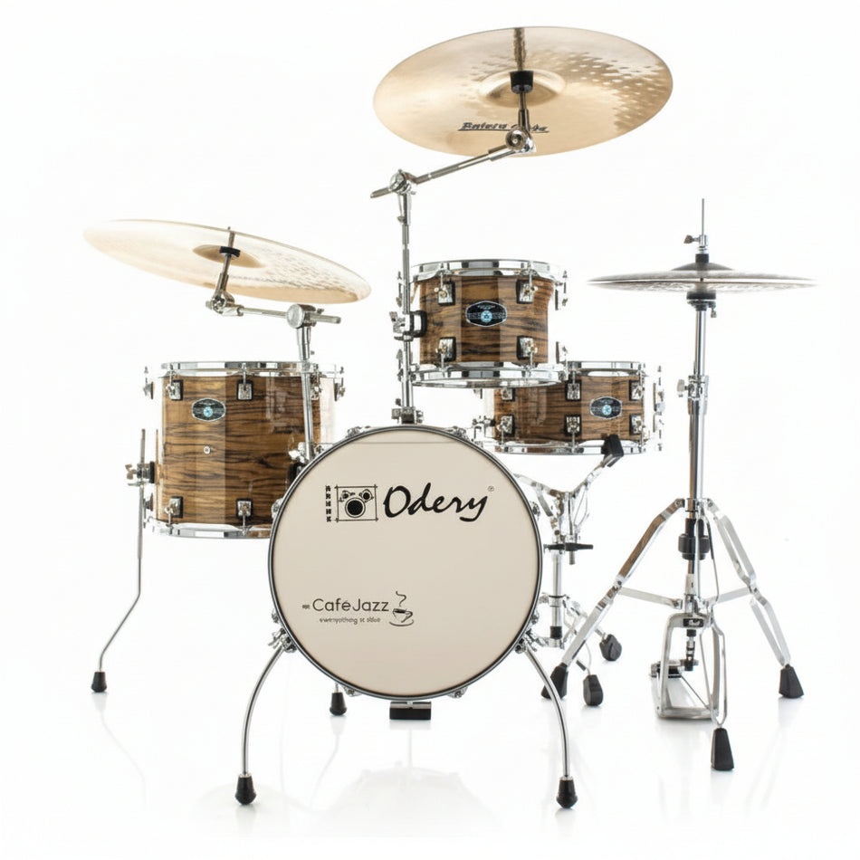 Odery Cafe Jazz Bass Drum 16 - Gold Tiger