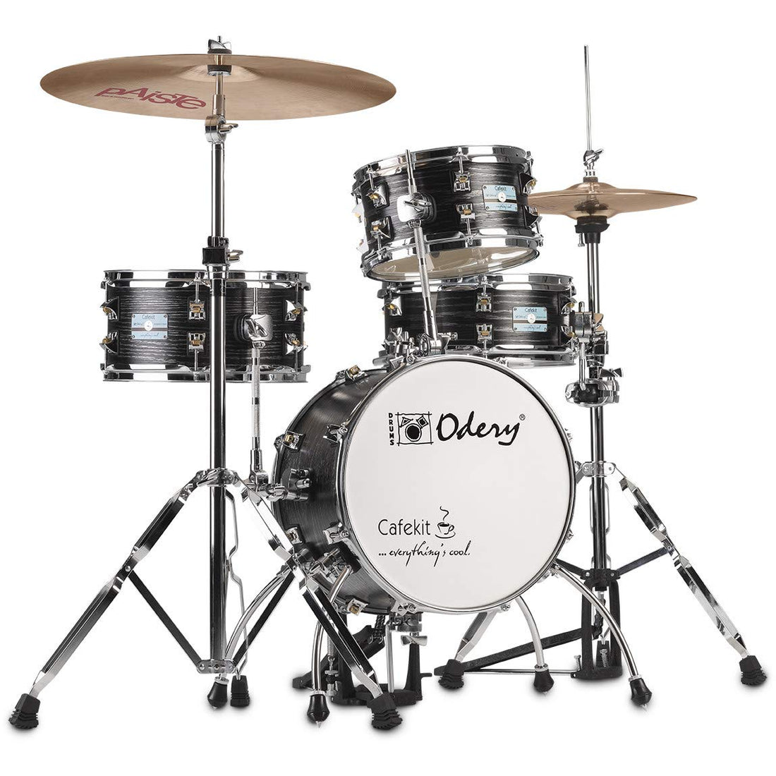 Odery CafeKit Black Ash – Rubix Drums