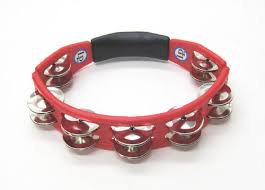 Lp Cyclops Hand Held Tambourine - Red