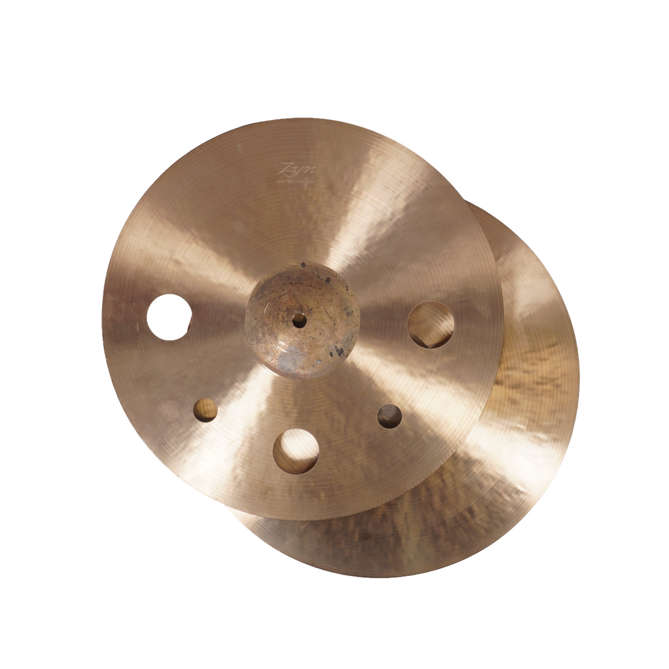 ZYN CYMBALS | MRK2 | Vintage Raw Bell Series| Hi Hats | FX Holly