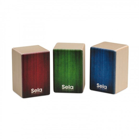 Sela Mini Cajon Shaker Set