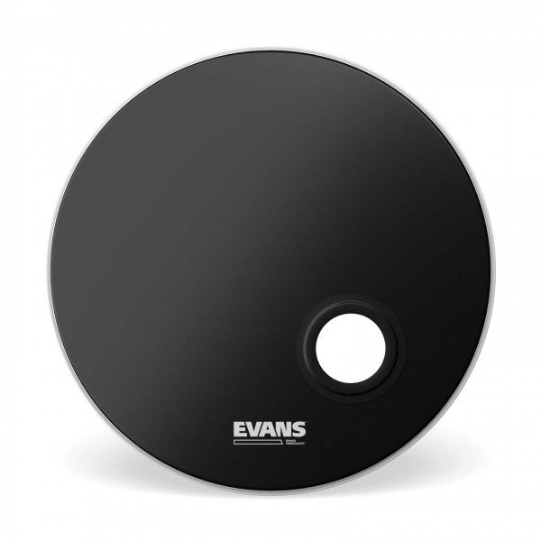 Grosse caisse résonante noire Evans EMAD 20"