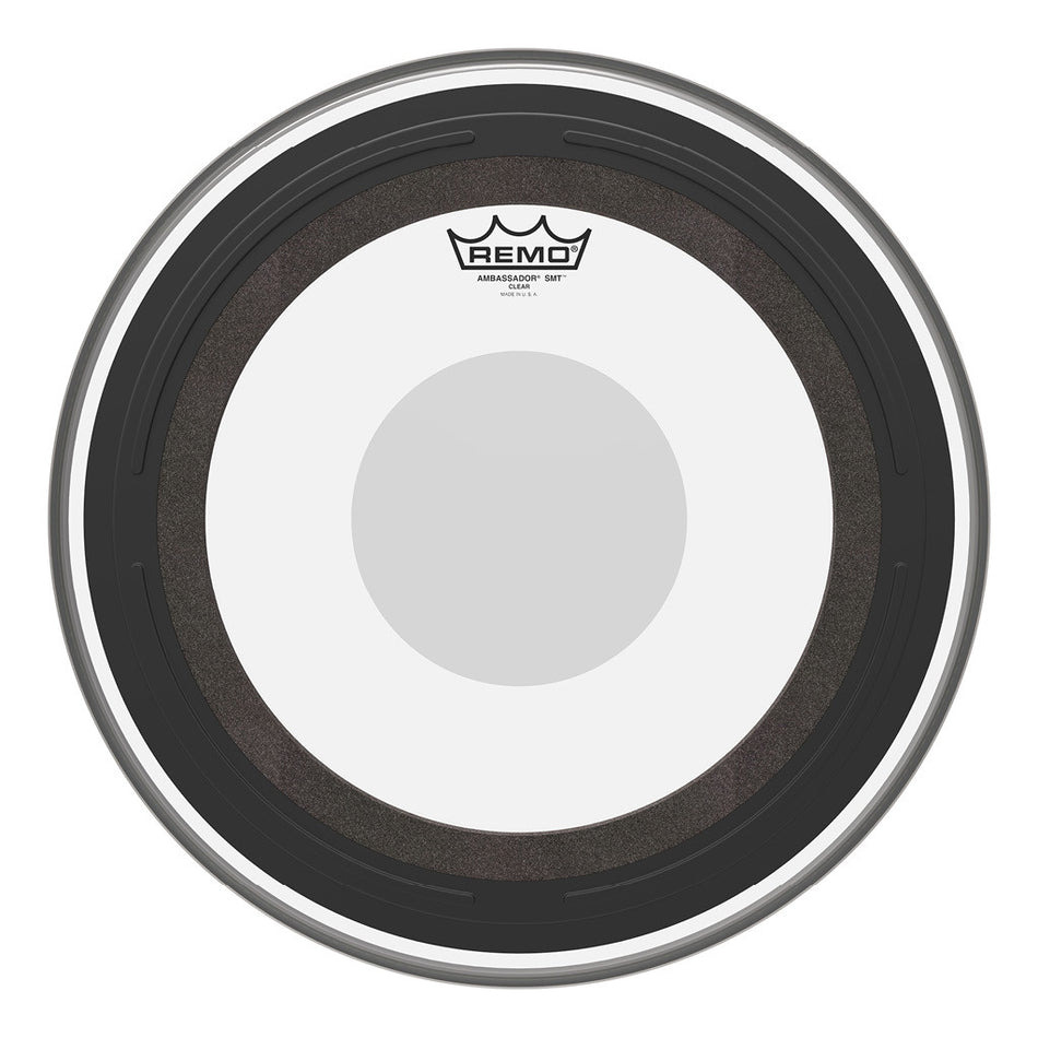 Remo | Ambassador | Clear | SMT |  18″ | Tom Head